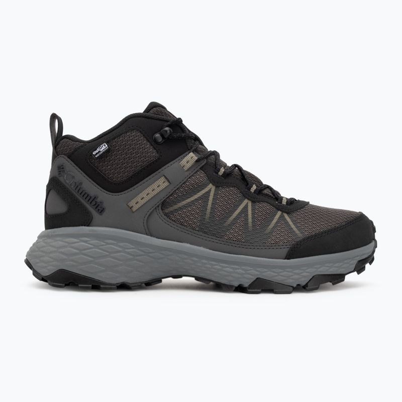 Vyriški žygio batai Columbia Peakfreak Rush Mid Outdry dark grey/stone green 2