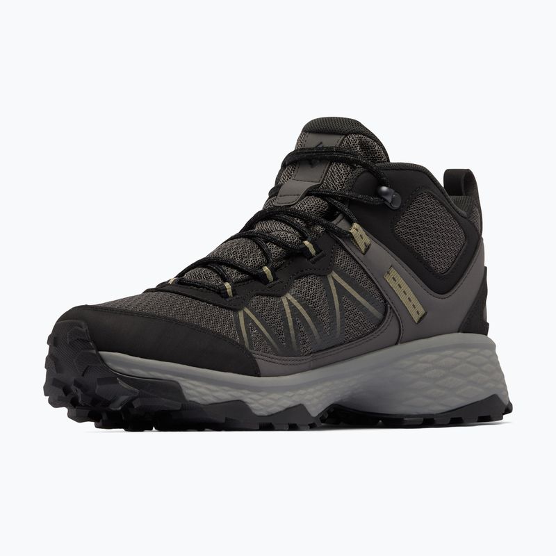 Vyriški žygio batai Columbia Peakfreak Rush Mid Outdry dark grey/stone green 9