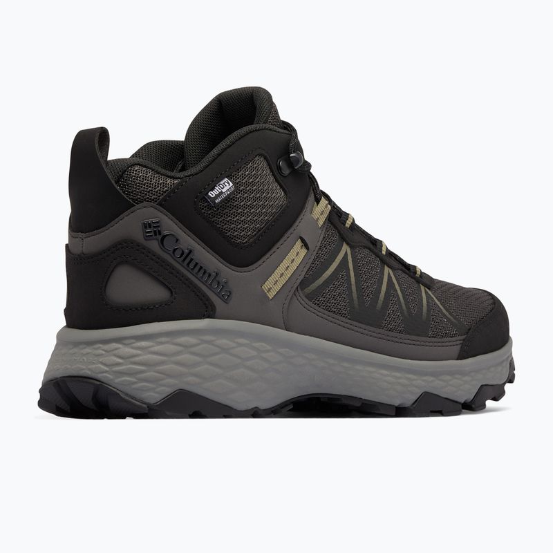 Vyriški žygio batai Columbia Peakfreak Rush Mid Outdry dark grey/stone green 12