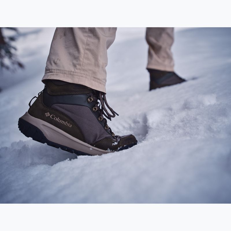 Vyriški batai Columbia Burnsider Omni-Heat Infinity deep olive/tangy orange 9