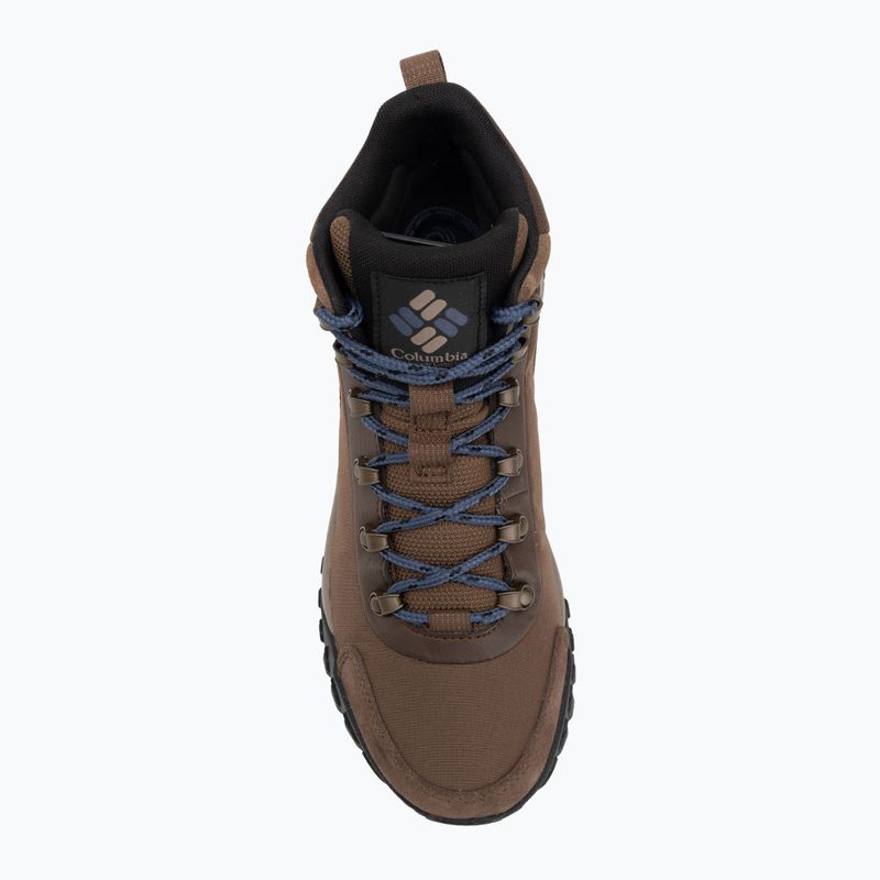 Vyriški batai Columbia Burnsider Waterproof dark brown/dark mountain 5