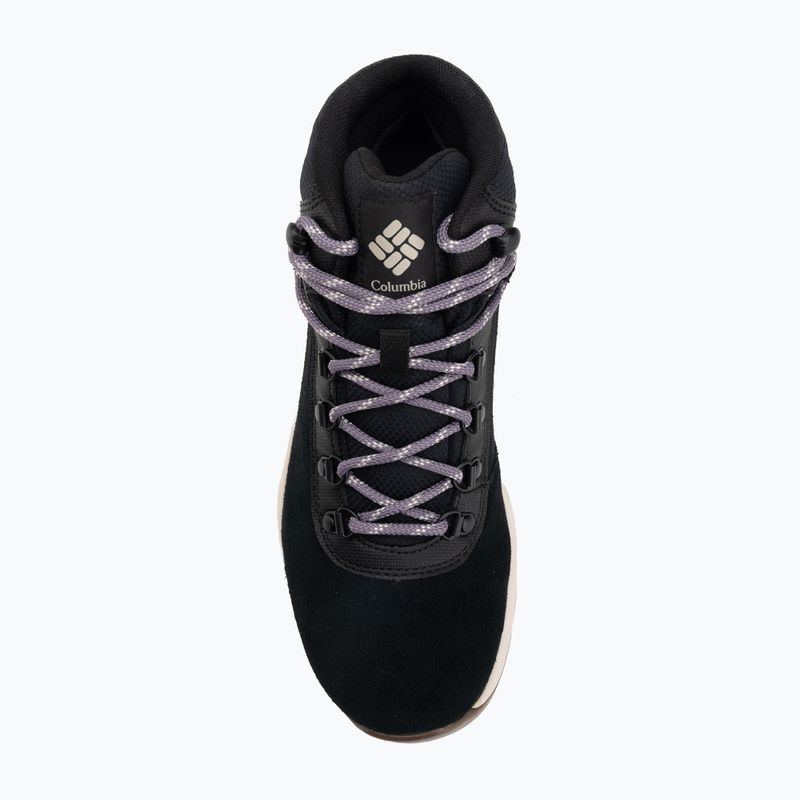 Columbia moteriški batai Newton Wander moteriški batai black/granite purple 5