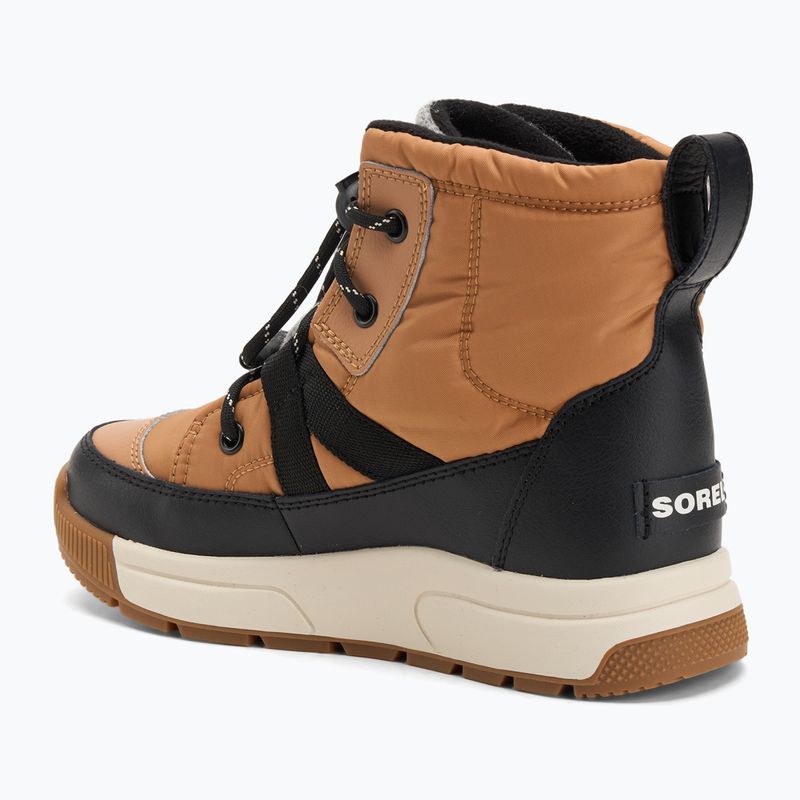 Sorel Youth Whitney Mid Wp 253 tawny buff/black sniego batai 3