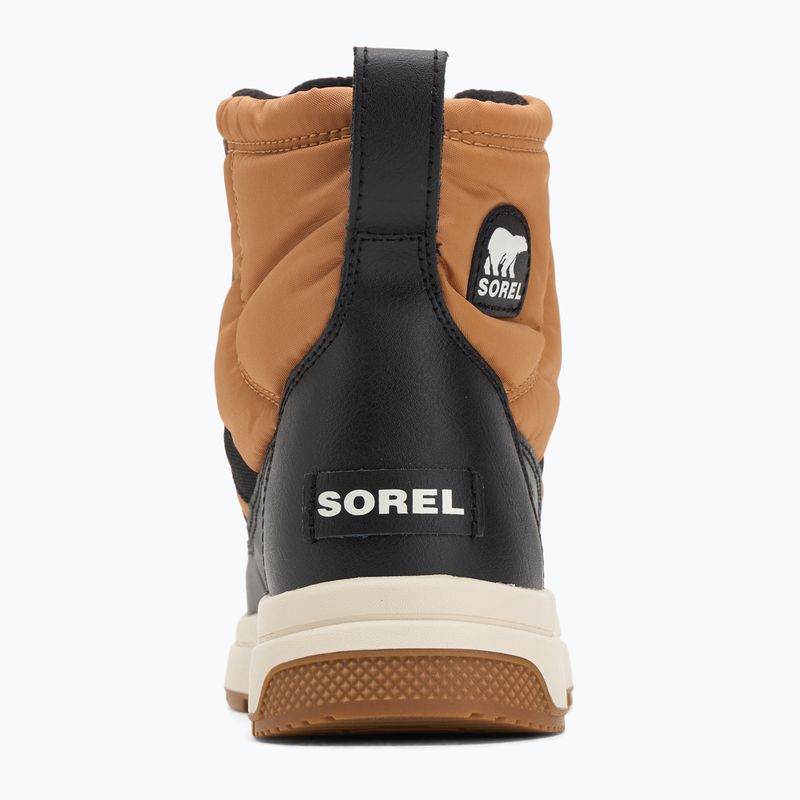 Sorel Youth Whitney Mid Wp 253 tawny buff/black sniego batai 6