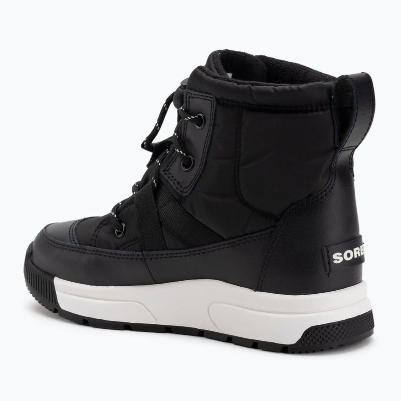 Sorel Youth Whitney Mid Wp black/sea salt vaikiški sniego batai 3