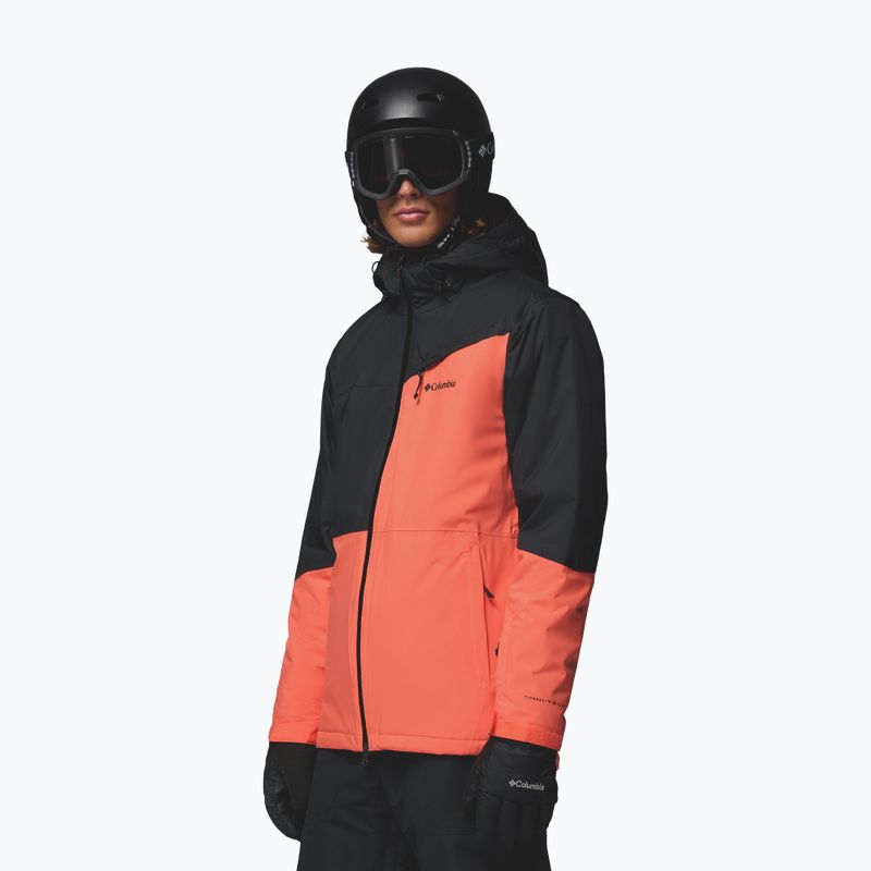 Vyriška slidinėjimo striukė Columbia Iceberg Point II Zing/Black 4