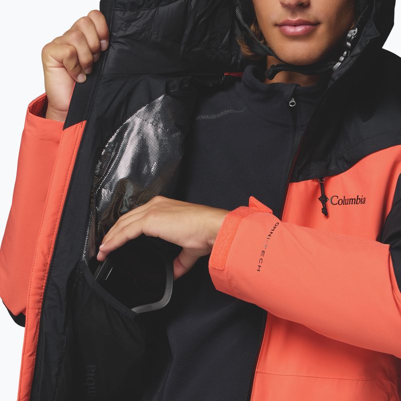 Vyriška slidinėjimo striukė Columbia Iceberg Point II Zing/Black 10