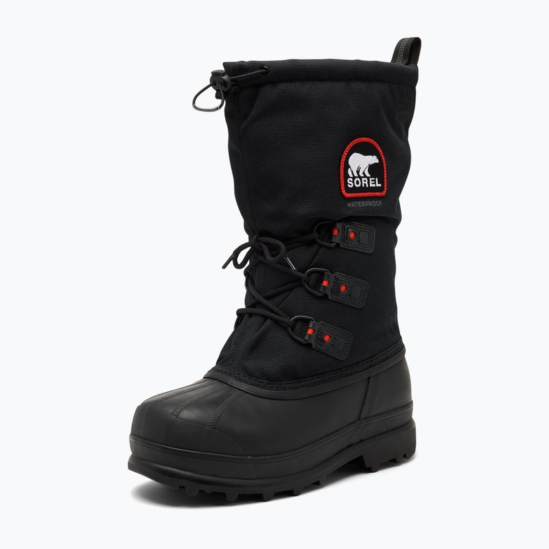 Moteriški sniego batai Sorel Glacier XT black/red quar 2