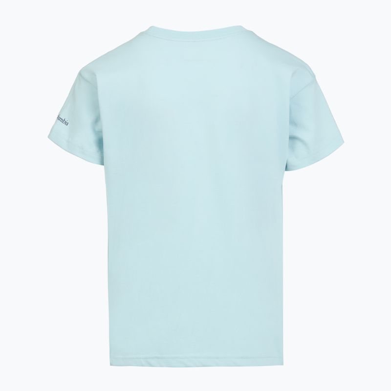 Vaikiški marškinėliai Columbia Mission Lake II SS Graphic marine light/bubbly scoped view 2