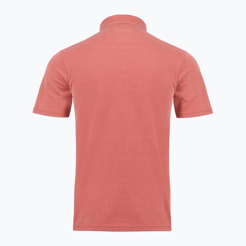 Vyriški marškinėliai Columbia Nelson Point Polo washed red 2