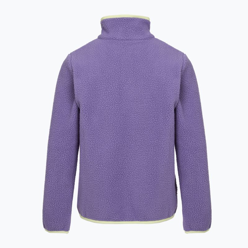 Vaikiškas flisinis džemperis Columbia Halvetia II Half Snap Fleece stormwatch/lavender pearl 2