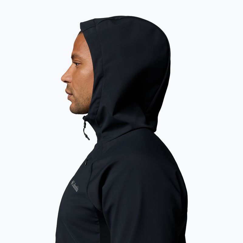 Vyriška softshell striukė Columbia Trailborne black 6