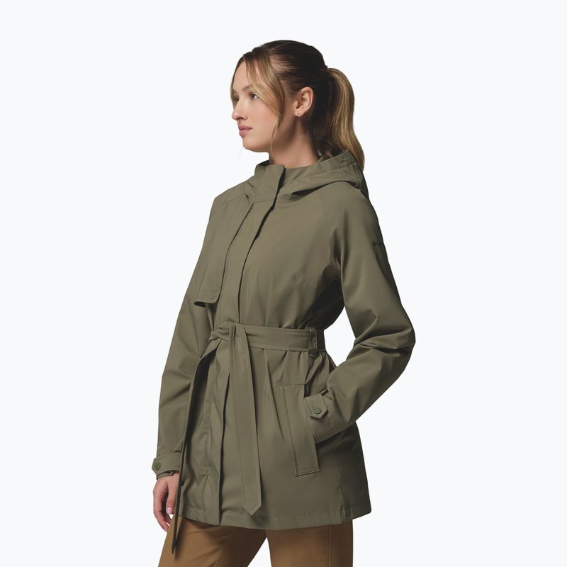 Moteriška vėjui atspari striukė Columbia Altbound II stone green 4