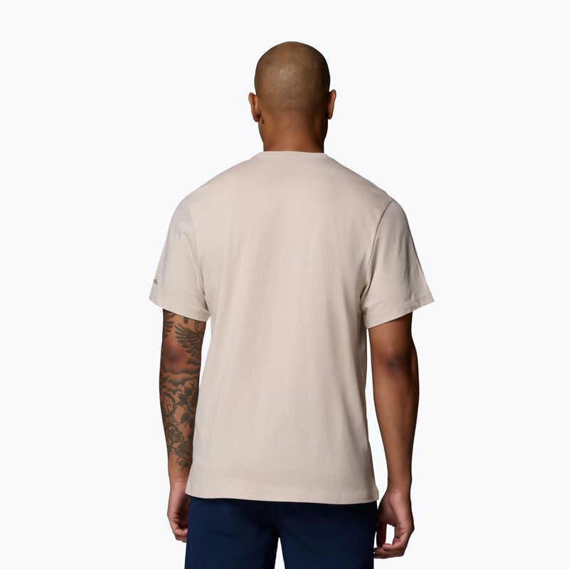 Vyriški marškinėliai Columbia CSC Seasonal Graphic dark stone/heavenly stacked gem 3