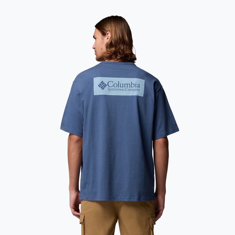 Vyriški marškinėliai Columbia CSC Heavyweight Iconic Tee dark mountain/csc box logo 3