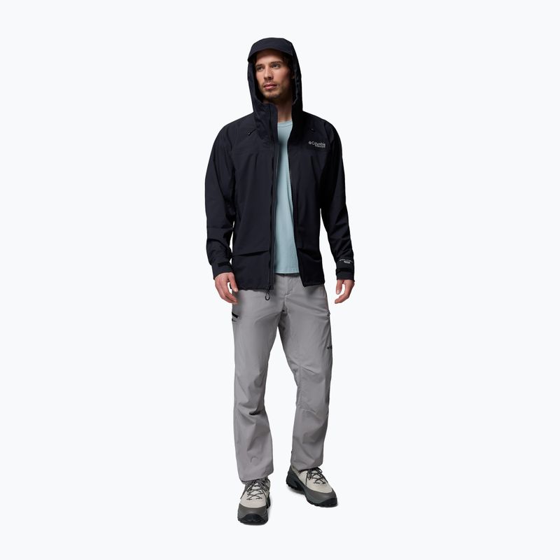 Vyriška softshell striukė Columbia Saudan Pro 3L black 2