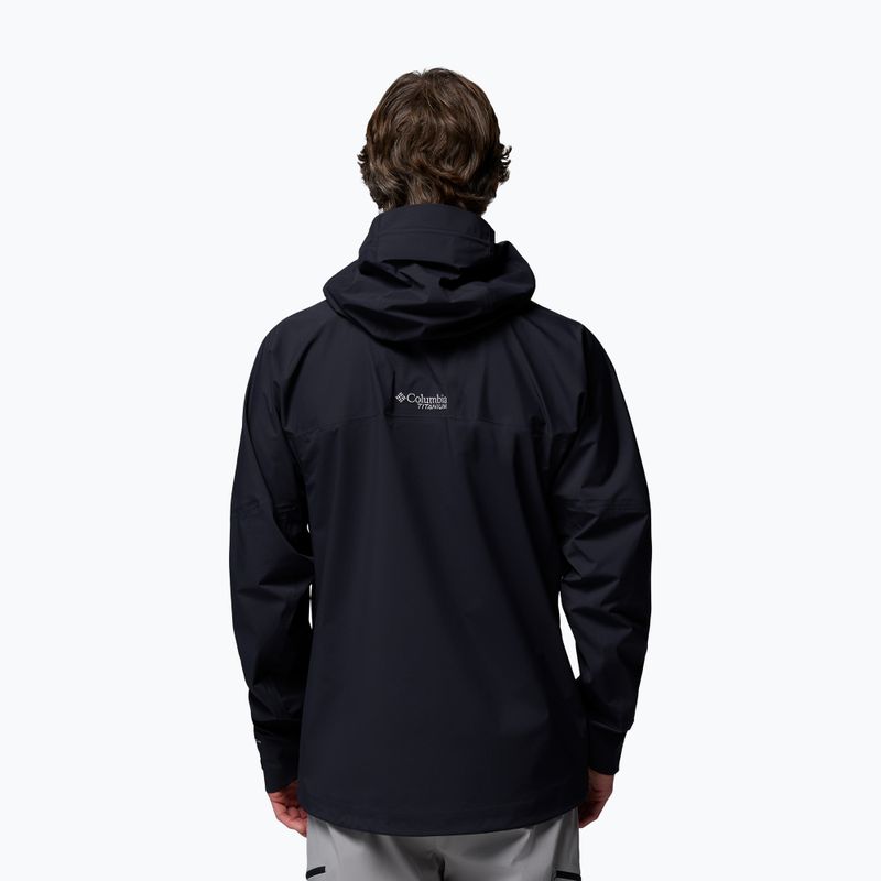 Vyriška softshell striukė Columbia Saudan Pro 3L black 3