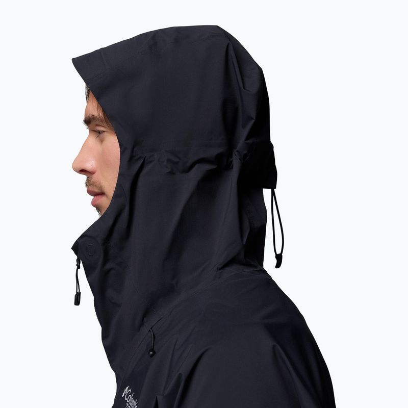 Vyriška softshell striukė Columbia Saudan Pro 3L black 6