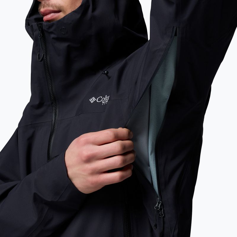 Vyriška softshell striukė Columbia Saudan Pro 3L black 9
