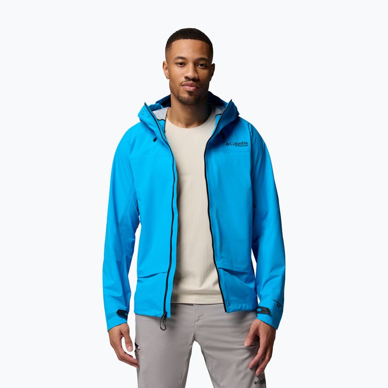 Vyriška softshell striukė Columbia Saudan Pro 3L compass blue 5