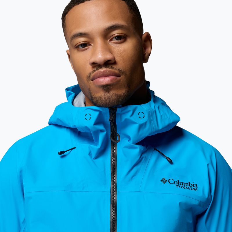 Vyriška softshell striukė Columbia Saudan Pro 3L compass blue 8