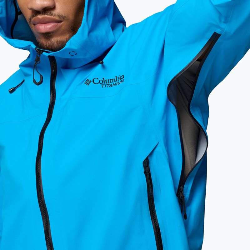 Vyriška softshell striukė Columbia Saudan Pro 3L compass blue 9