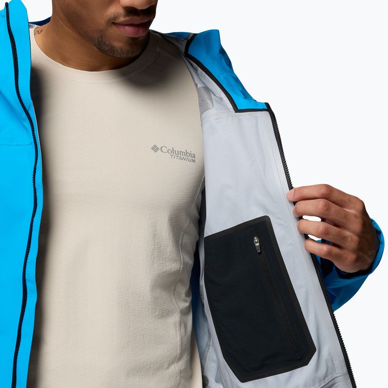 Vyriška softshell striukė Columbia Saudan Pro 3L compass blue 10