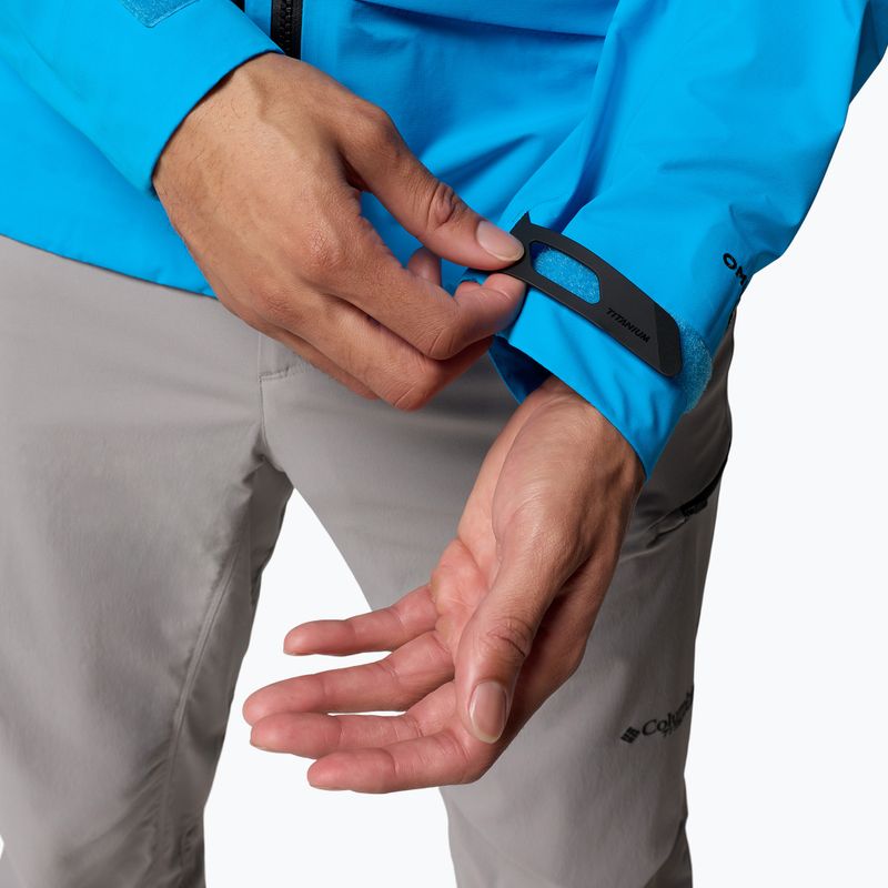 Vyriška softshell striukė Columbia Saudan Pro 3L compass blue 11