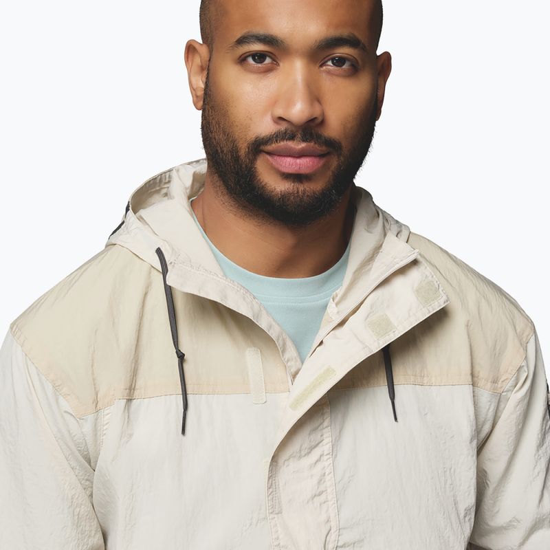 Vyriška vėjui atspari striukė Columbia Challenger Windbreaker Anorak dark stone/ancient fossil 5