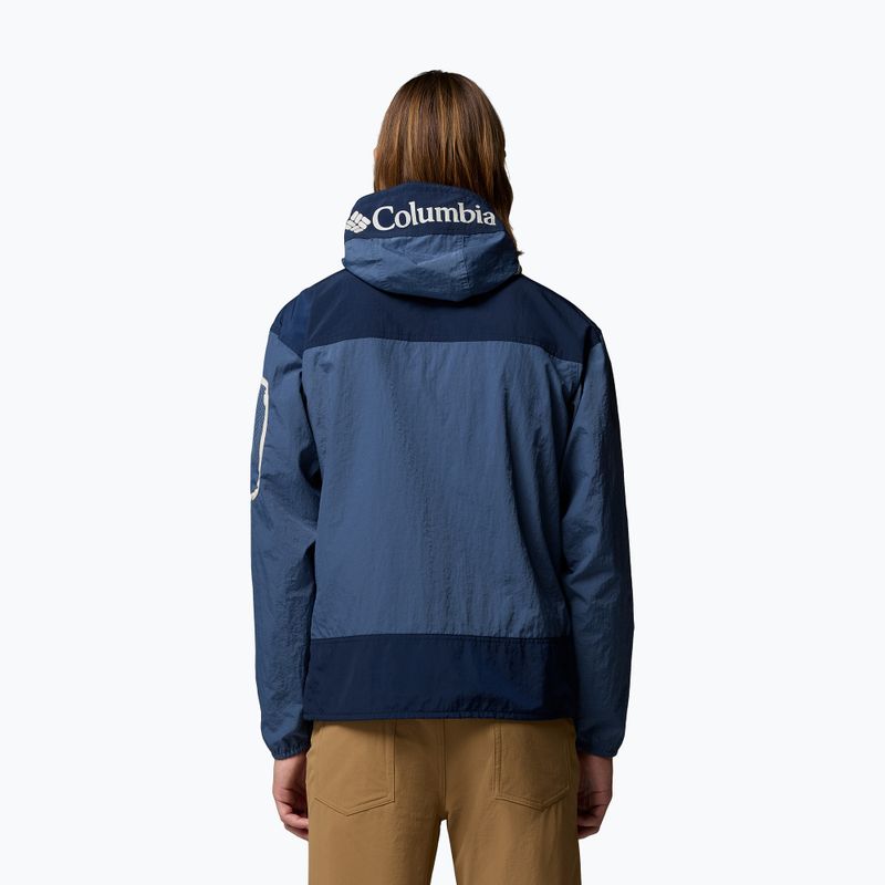 Vyriška vėjui atspari striukė Columbia Challenger Windbreaker Anorak dark mountain/collegiate navy 3