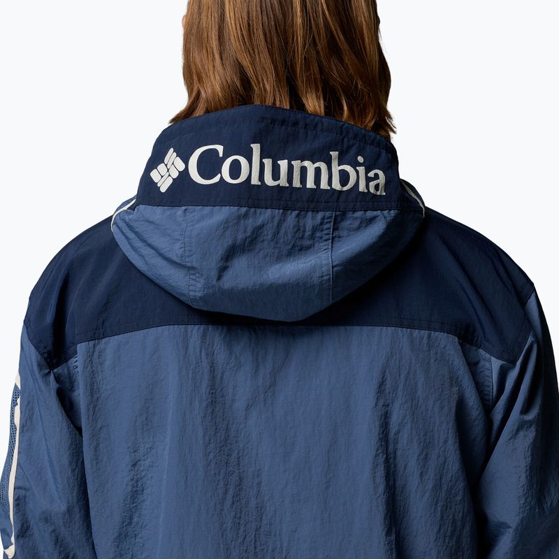 Vyriška vėjui atspari striukė Columbia Challenger Windbreaker Anorak dark mountain/collegiate navy 6