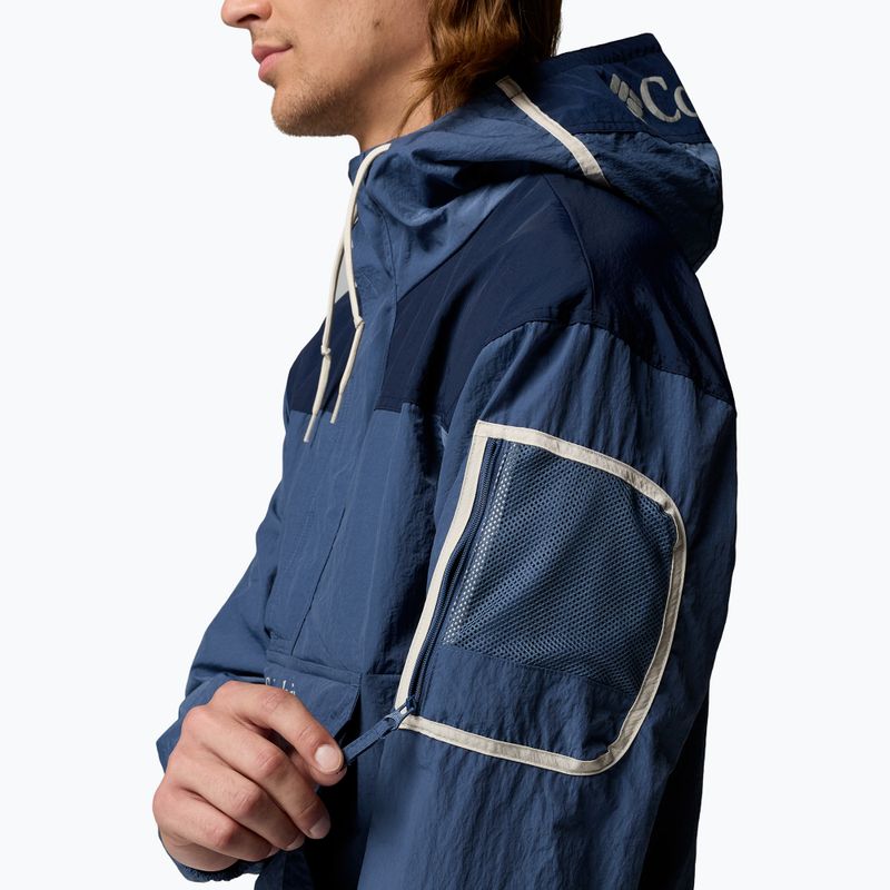 Vyriška vėjui atspari striukė Columbia Challenger Windbreaker Anorak dark mountain/collegiate navy 7