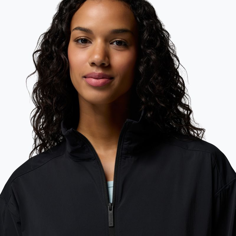 Moteriška vėjui atspari striukė Columbia AmazeStretch black 5