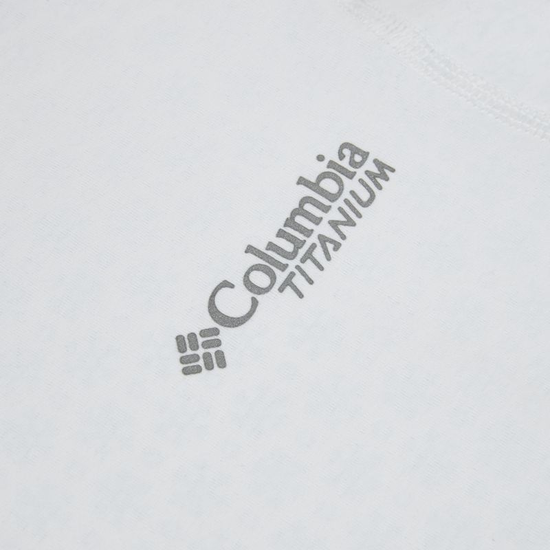 Moteriški marškinėliai Columbia Diamond Peak Pro white 3