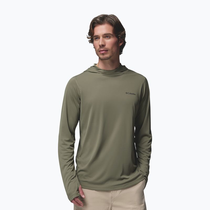 Vyriškas žygio džemperis Columbia Zero Rules Lite Hoodie stone green
