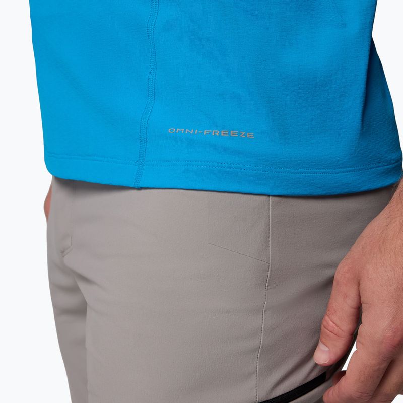 Vyriški marškinėliai Columbia Diamond Peak Pro compass blue 9