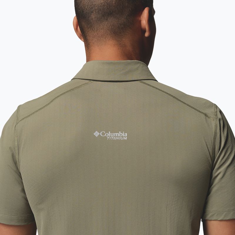 Vyriški marškinėliai Columbia Diamond Peak Pro Polo stone green 6
