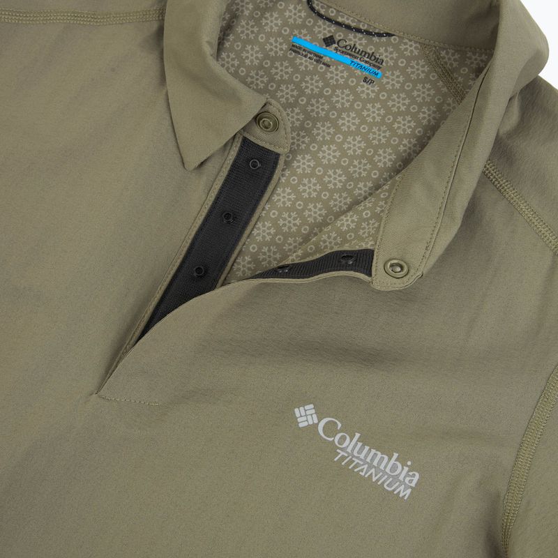 Vyriški marškinėliai Columbia Diamond Peak Pro Polo stone green 4