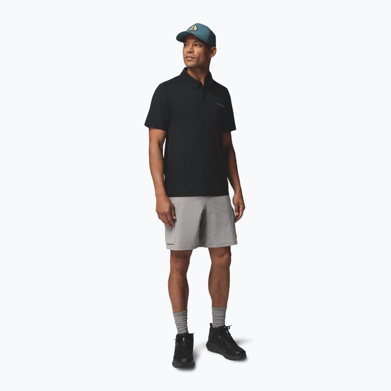 Vyriški marškinėliai Columbia Diamond Peak Pro Polo black 2