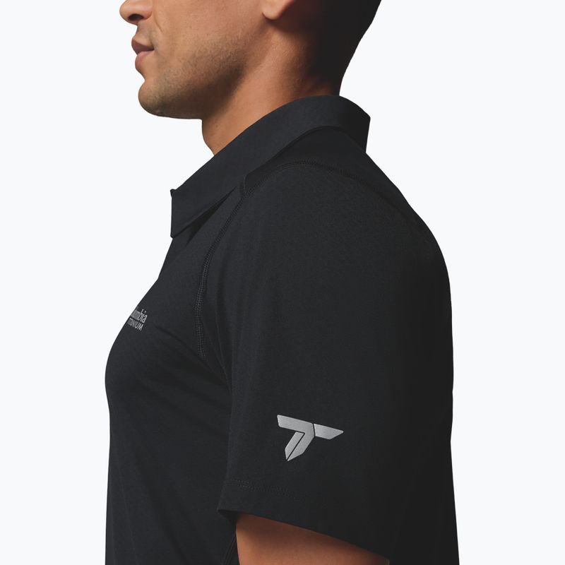 Vyriški marškinėliai Columbia Diamond Peak Pro Polo black 5