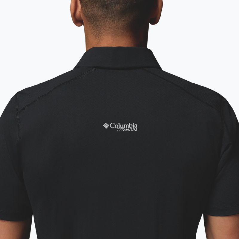 Vyriški marškinėliai Columbia Diamond Peak Pro Polo black 6