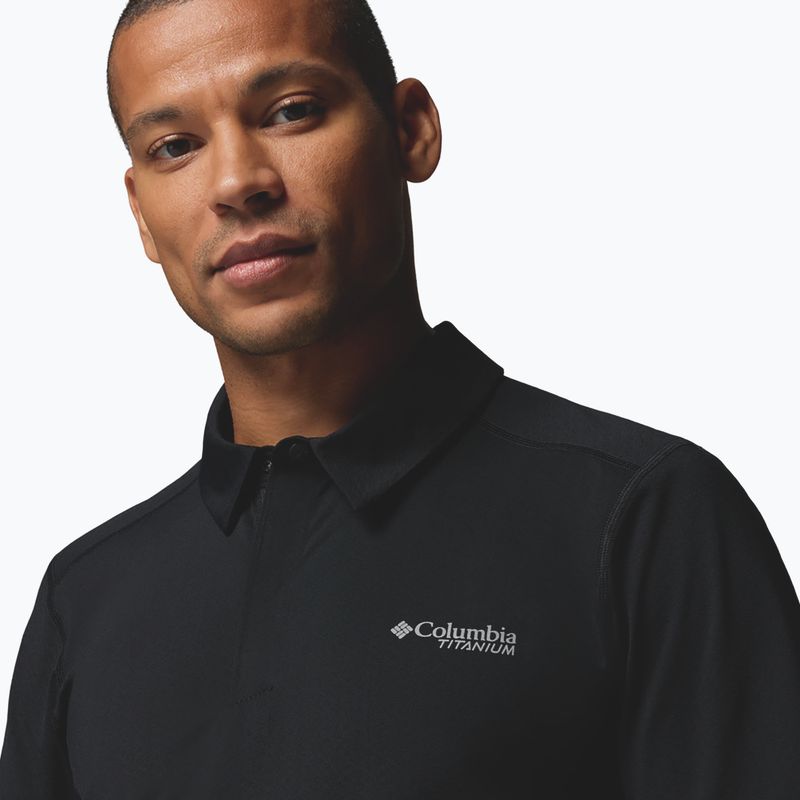 Vyriški marškinėliai Columbia Diamond Peak Pro Polo black 8