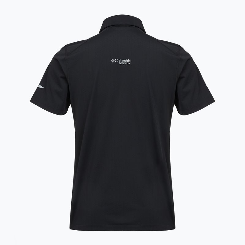 Vyriški marškinėliai Columbia Diamond Peak Pro Polo black 2