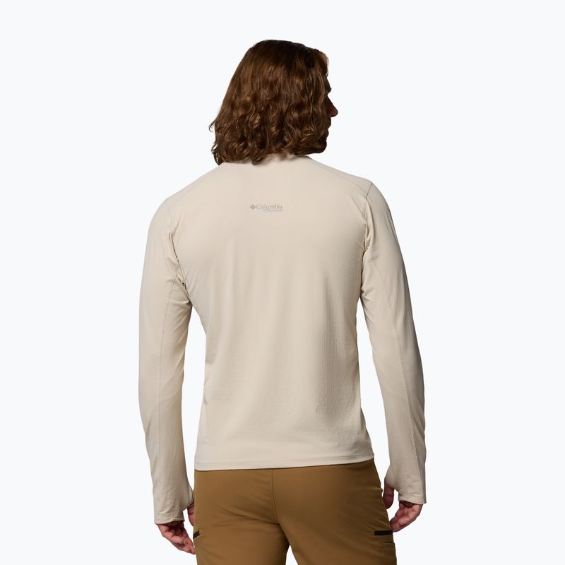 Vyriški marškinėliai ilgomis rankovėmis Columbia Diamond Peak Pro Crew dark stone 3