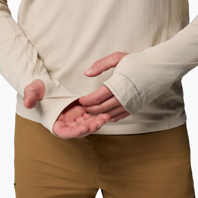 Vyriški marškinėliai ilgomis rankovėmis Columbia Diamond Peak Pro Crew dark stone 7