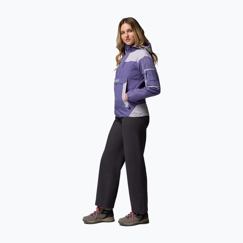 Moteriška vėjui atspari striukė Columbia Challenger II Windbreaker stormwatch/lavender pearl 2