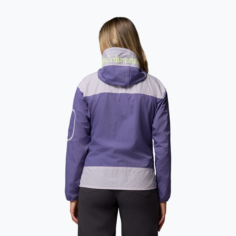 Moteriška vėjui atspari striukė Columbia Challenger II Windbreaker stormwatch/lavender pearl 3