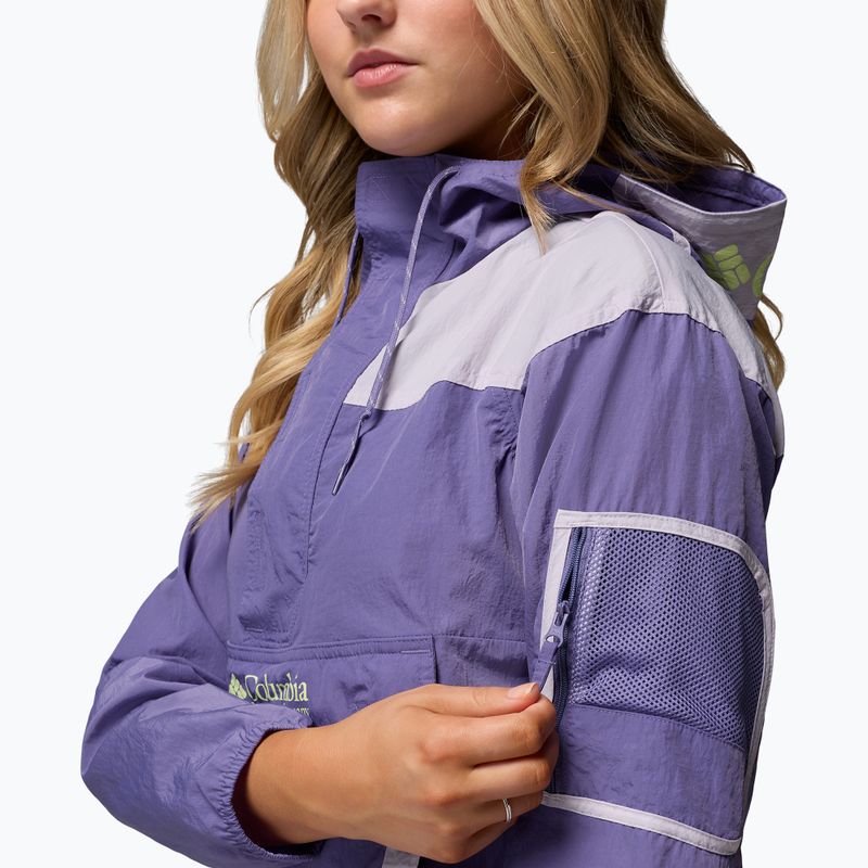 Moteriška vėjui atspari striukė Columbia Challenger II Windbreaker stormwatch/lavender pearl 6