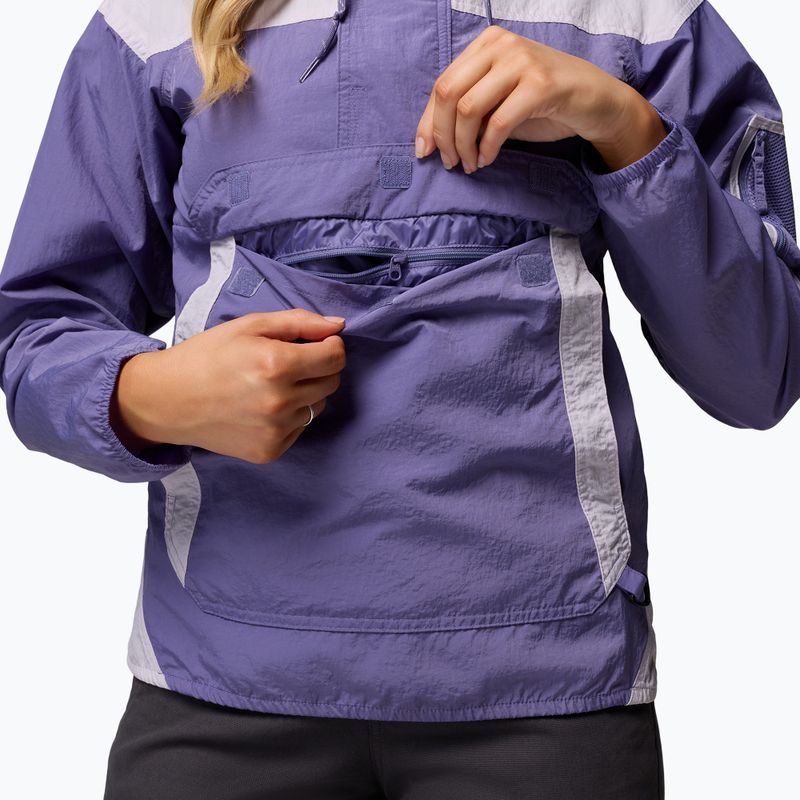 Moteriška vėjui atspari striukė Columbia Challenger II Windbreaker stormwatch/lavender pearl 7