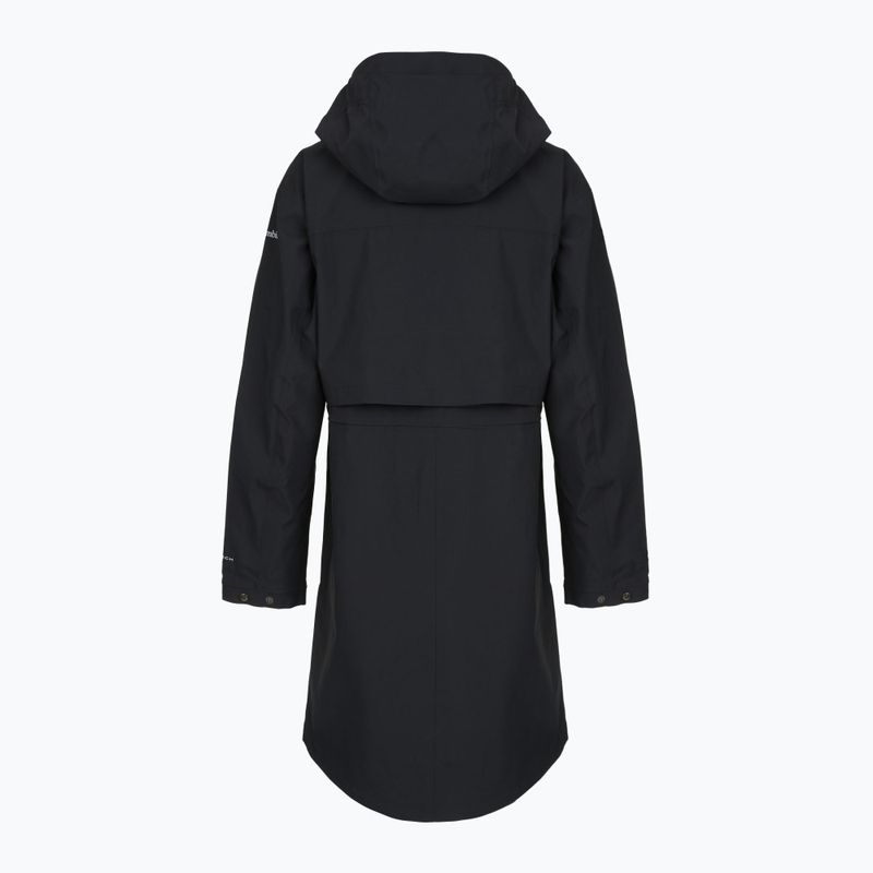 Moteriškas lietpaltis Columbia Weekend Adventure II Long Shell black 2